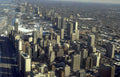 chicago skyline winter 2 Vintage A4 Photo Print