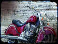 chief classic A4 Photo Print Motorbike Vintage Aged