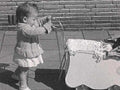 child rocking chair1980s 1990s A4 Photo Print