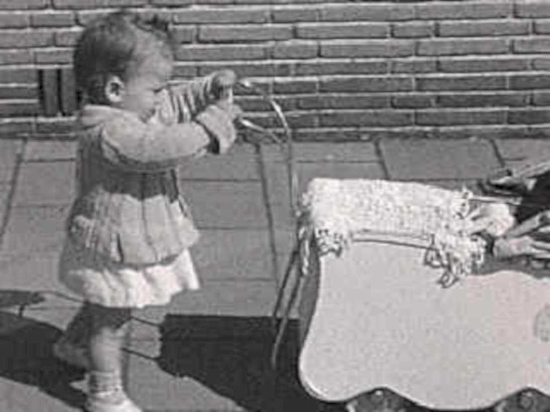 child rocking chair1980s 1990s A4 Photo Print