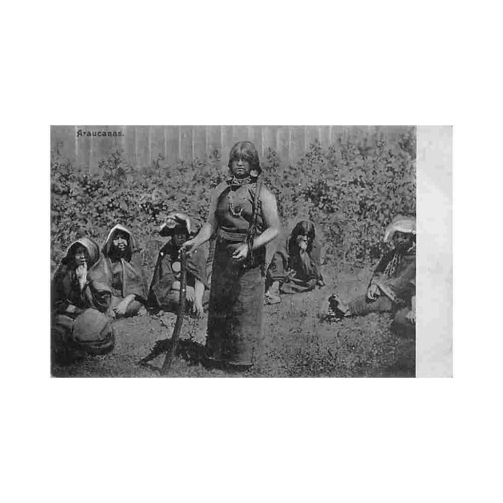 chile araucanas ed desconocido Vintage A4 Photo Print