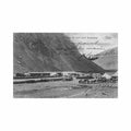 chile estacion del ferrocarril transandino ed desconocido Vintage A4 Photo Print