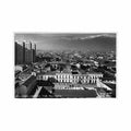 chile santiago vista panoramica ed mora Vintage A4 Photo Print