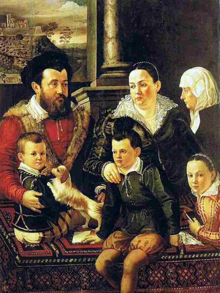 chimenti family portrait Art A4 Photo Print