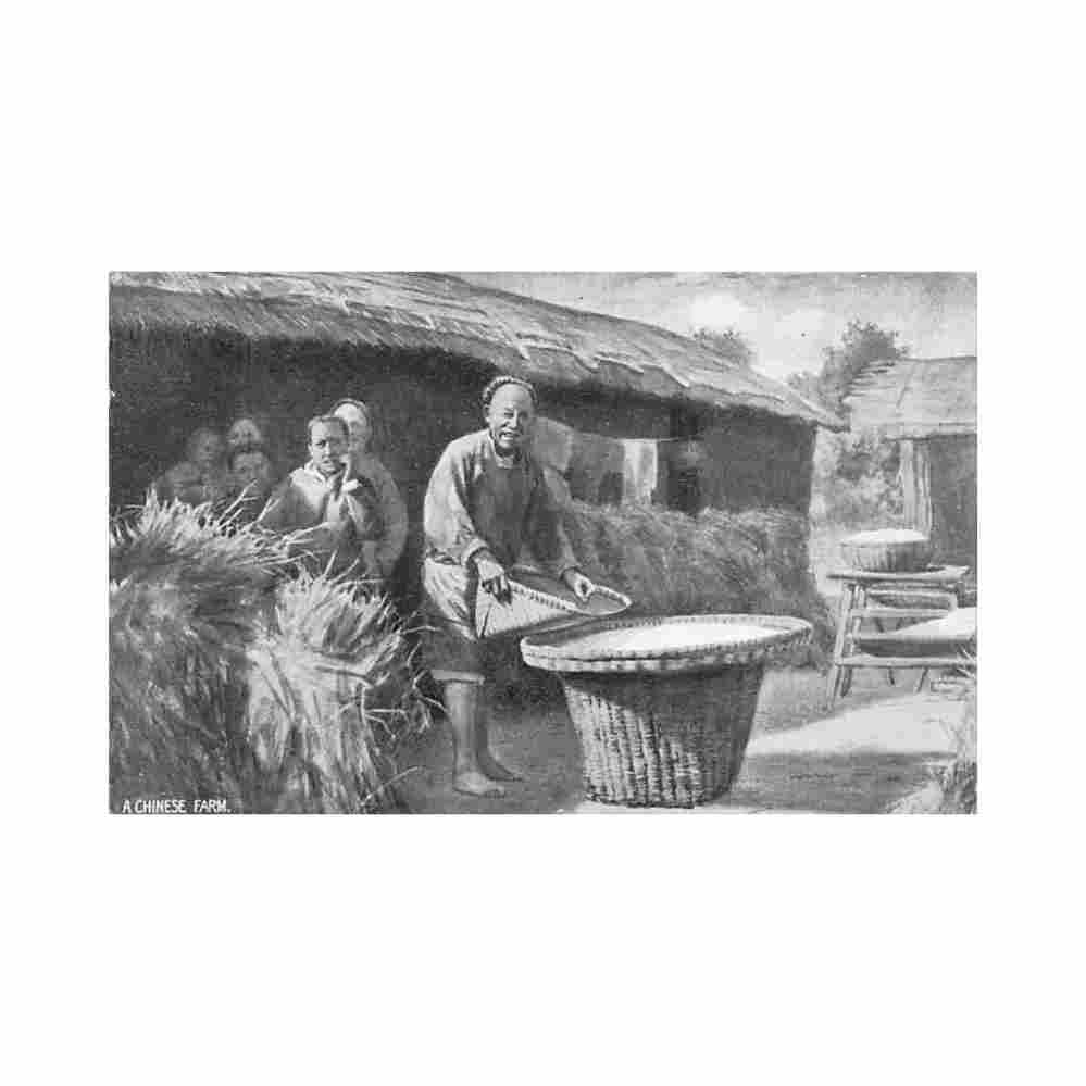 china a farm raphael tuck sons Vintage A4 Photo Print