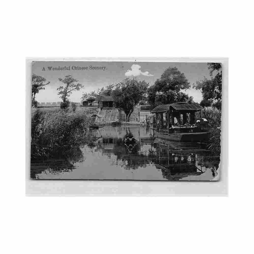 china a wonderful scenery see scans for condition the universal picture co 195 Vintage A4 Photo Print