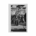 china beijing buddhist priest blowing horn Vintage A4 Photo Print