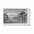 china beijing street scene Vintage A4 Photo Print