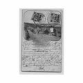 china chefoo yantai peasants going to town l m Vintage A4 Photo Print