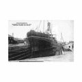 china dalian dairen aikio maru in manchuria dry dock co s dry dock Vintage A4 Photo Print