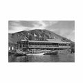 china hong kong sea palace floating restaurant Vintage A4 Photo Print