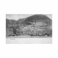 china hong kong view from the sea Vintage A4 Photo Print