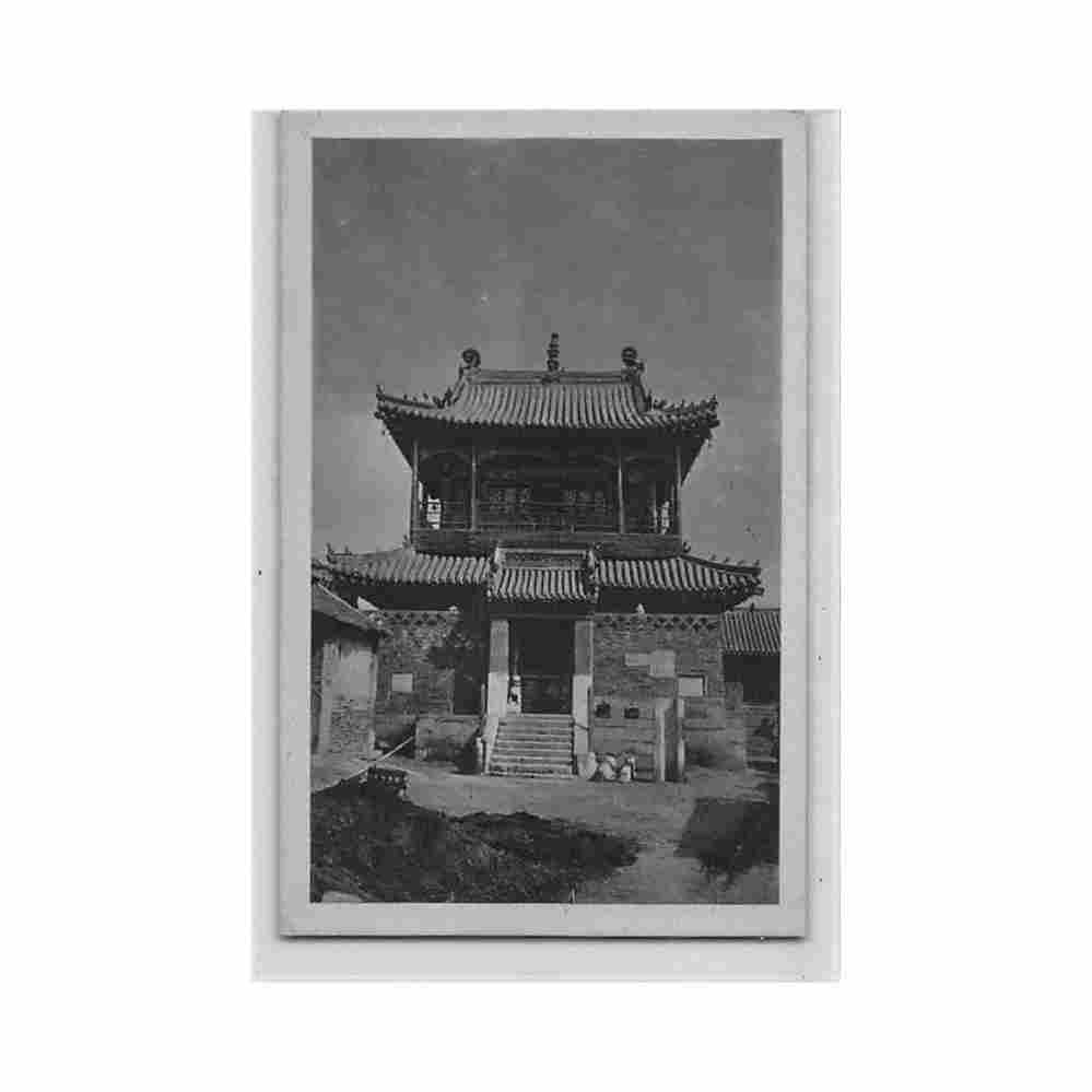 china inside a temple mm 48 Vintage A4 Photo Print