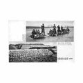 china sledging on a frozen lake open air storage Vintage A4 Photo Print