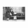 china woman with small feet Vintage A4 Photo Print