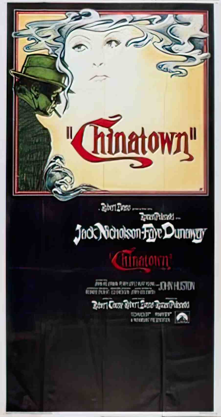 chinatown us 3sh Advert A4 Photo Print