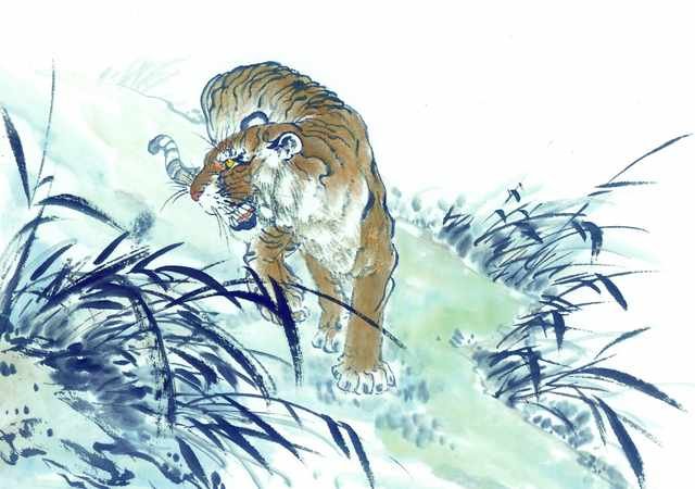 chinese master paintings animals c art a0101 A4 Photo Print