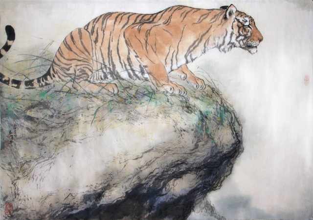 chinese master paintings animals c art a0111 A4 Photo Print