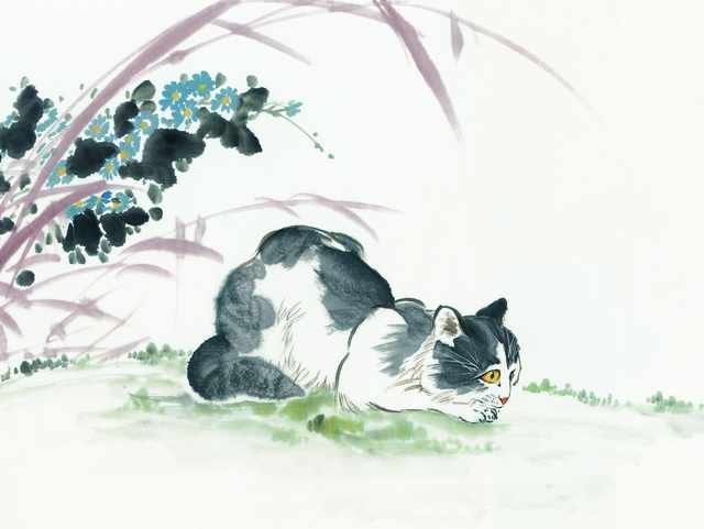 chinese master paintings animals c art a0114 A4 Photo Print