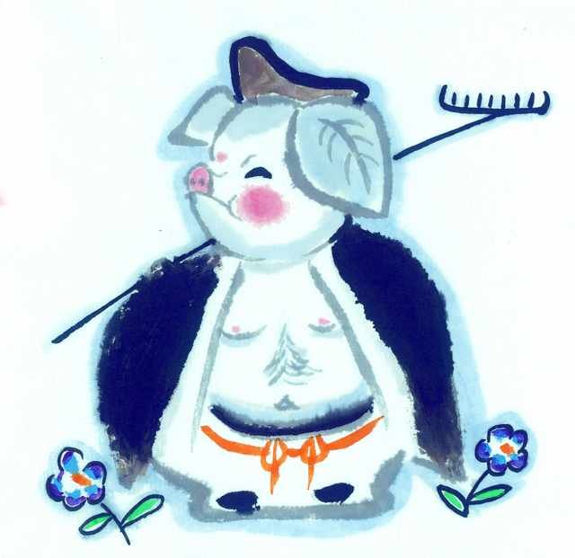 chinese master paintings animals c art a013 A4 Photo Print