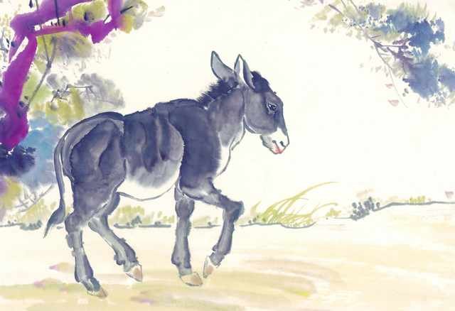 chinese master paintings animals c art a0137 A4 Photo Print