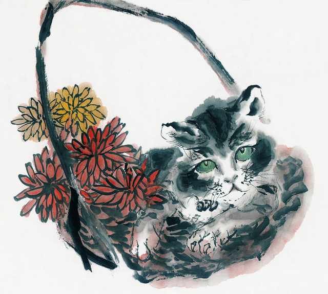 chinese master paintings animals c art a0142 A4 Photo Print