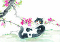 chinese master paintings animals c art a0147 A4 Photo Print