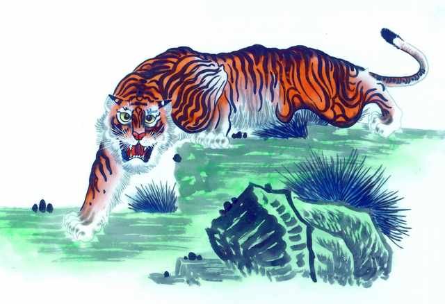 chinese master paintings animals c art a0162 A4 Photo Print