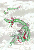 chinese master paintings animals c art a017 A4 Photo Print