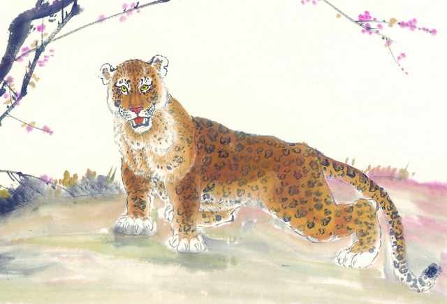 chinese master paintings animals c art a0181 A4 Photo Print
