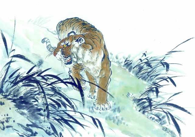 chinese master paintings animals c art a0184 A4 Photo Print