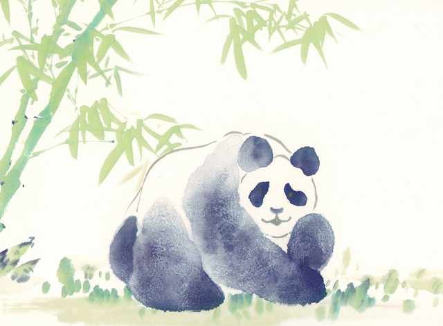 chinese master paintings animals c art a0186 A4 Photo Print