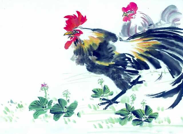chinese master paintings animals c art a020 A4 Photo Print