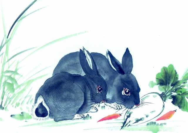 chinese master paintings animals c art a0206 A4 Photo Print