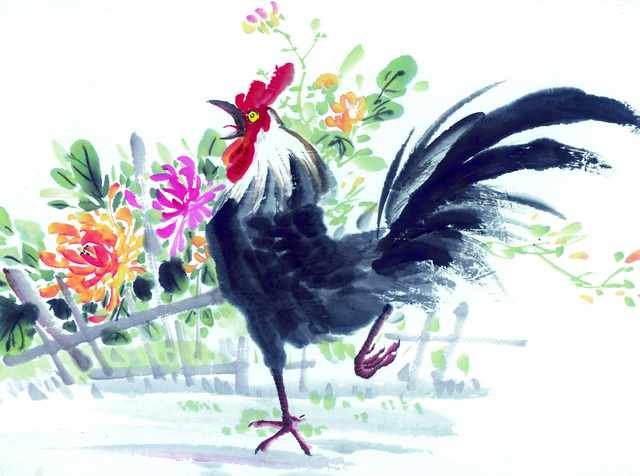chinese master paintings animals c art a021 A4 Photo Print