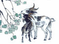 chinese master paintings animals c art a0210 A4 Photo Print
