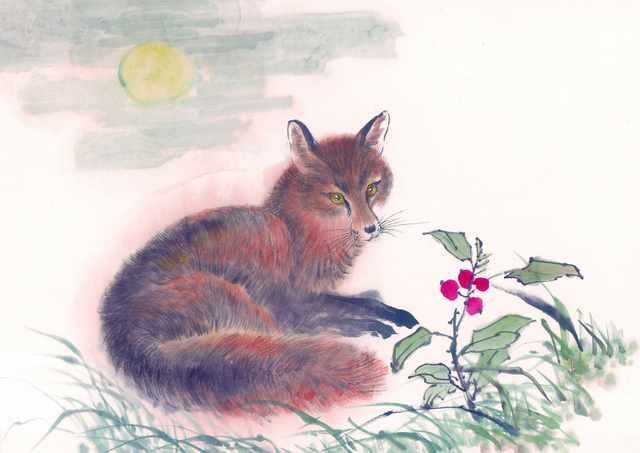 chinese master paintings animals c art a037 A4 Photo Print