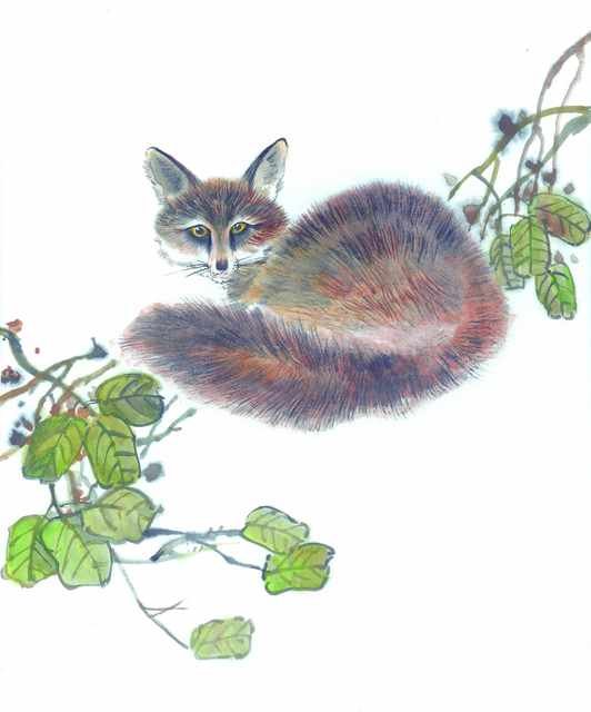 chinese master paintings animals c art a039 A4 Photo Print