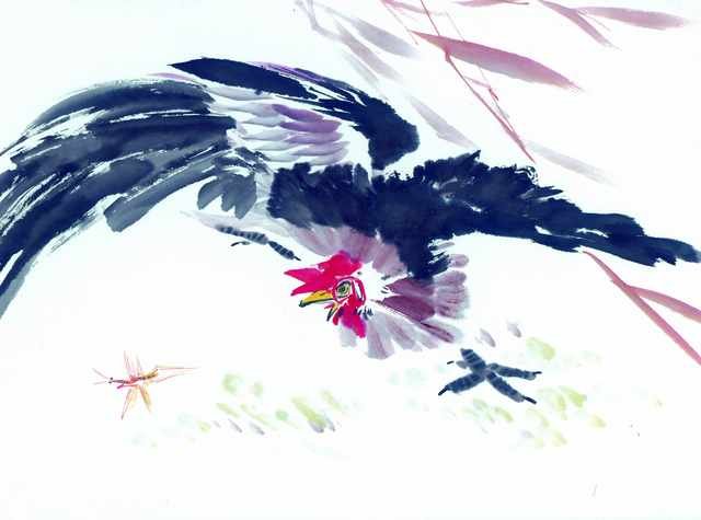 chinese master paintings animals c art a04 A4 Photo Print