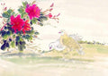 chinese master paintings animals c art a041 A4 Photo Print