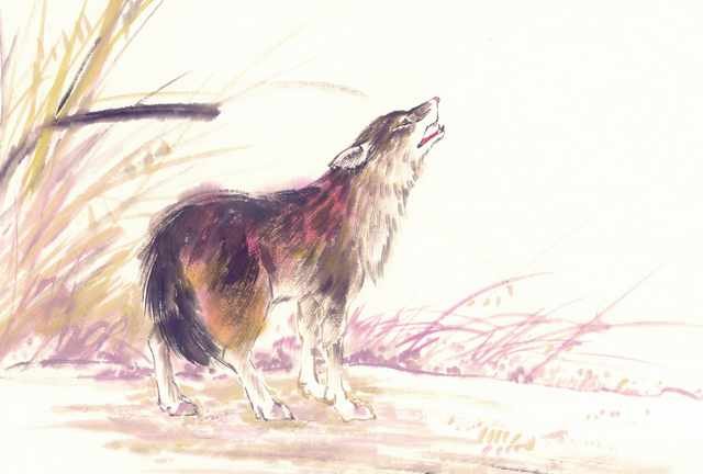 chinese master paintings animals c art a044 A4 Photo Print
