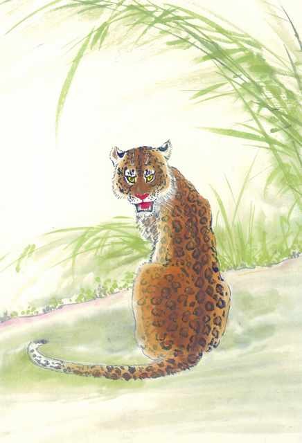 chinese master paintings animals c art a047 A4 Photo Print