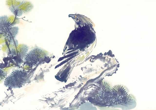 chinese master paintings animals c art a057 A4 Photo Print