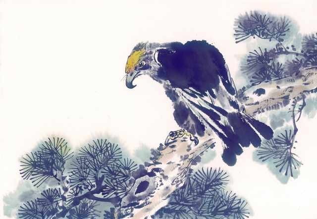 chinese master paintings animals c art a058 A4 Photo Print