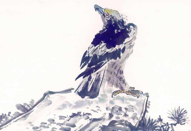 chinese master paintings animals c art a059 A4 Photo Print