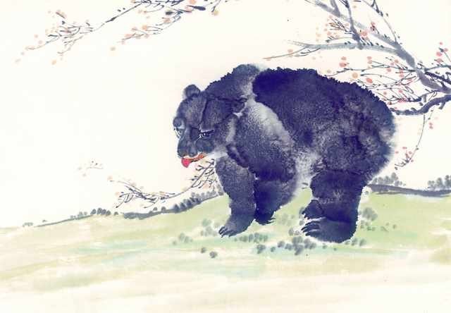 chinese master paintings animals c art a063 A4 Photo Print