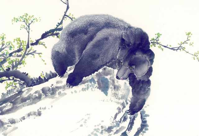 chinese master paintings animals c art a064 A4 Photo Print