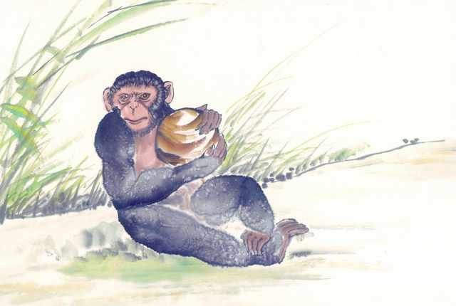 chinese master paintings animals c art a068 A4 Photo Print