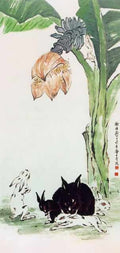chinese master paintings animals c art a071 A4 Photo Print