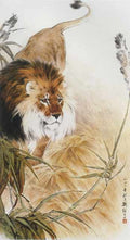 chinese master paintings animals c art a074 A4 Photo Print